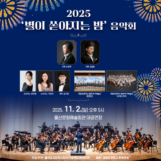 2025 '별이 쏟아지는 밤' 음악회